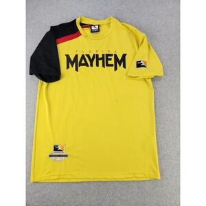 Inaugural 2017 Florida Mayhem Overwatch League Yellow Jersey Adult Medium M Soft